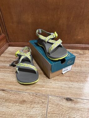 Chaco Kids Z/1 EcoTread Bolt Neon Sandals